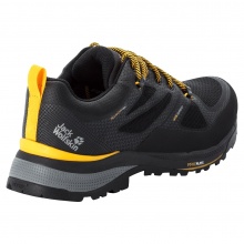 Jack Wolfskin Wanderschuhe Force Striker Texapore Low wasserdicht schwarz/gelb Herren